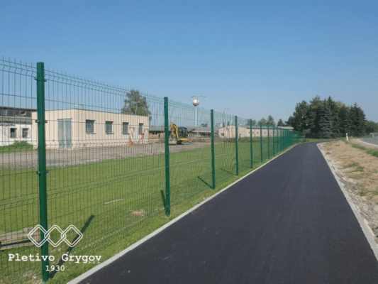 Panelové oplocení realizované firmou Ploty Grygov