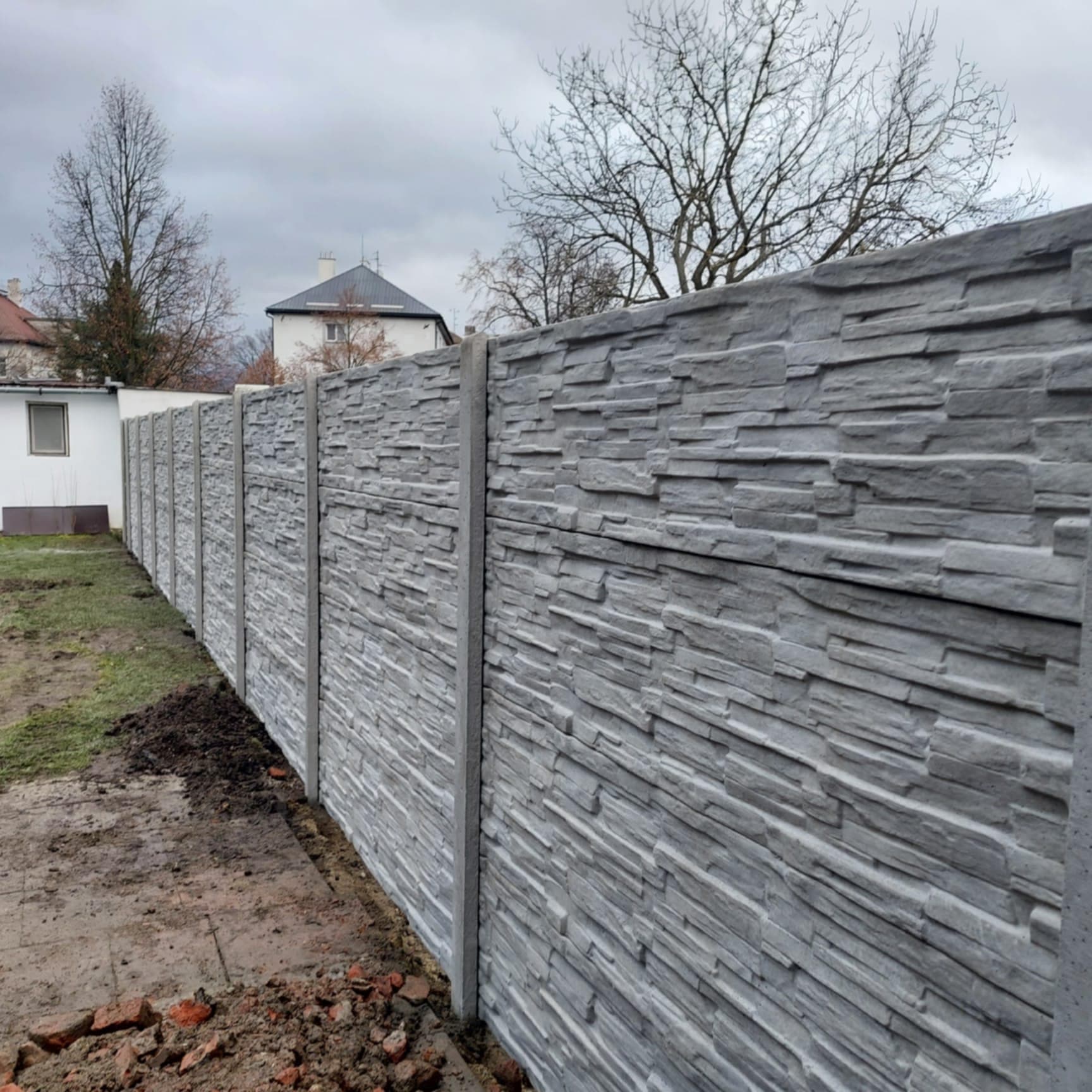 Galerie realizovaných betonových plotů